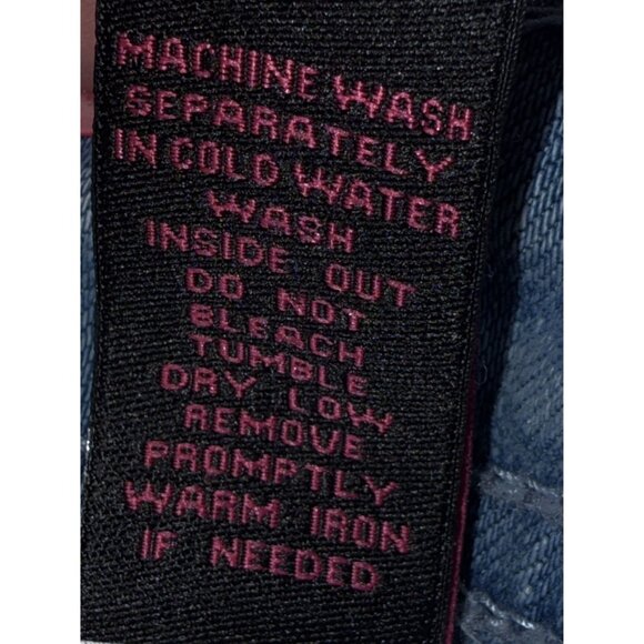 Celebrity Pink Light Wash Distressed Denim Overall Shorts Large Rolled Hem - Picture 7 of 8